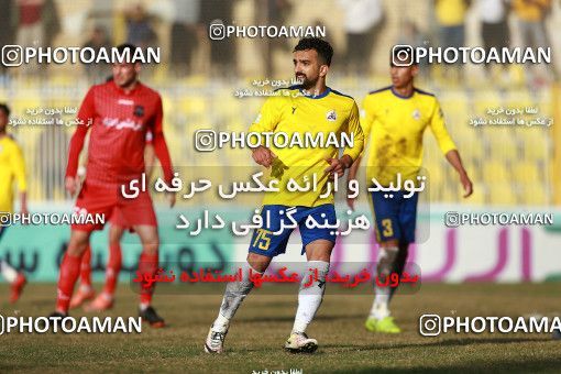 1382597, Ahvaz, , لیگ برتر فوتبال ایران، Persian Gulf Cup، Week 20، Second Leg، Naft M Soleyman 2 v 2 Nassaji Qaemshahr on 2019/03/01 at Behnam Mohammadi Stadium
