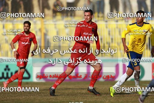 1382649, Ahvaz, , لیگ برتر فوتبال ایران، Persian Gulf Cup، Week 20، Second Leg، Naft M Soleyman 2 v 2 Nassaji Qaemshahr on 2019/03/01 at Behnam Mohammadi Stadium