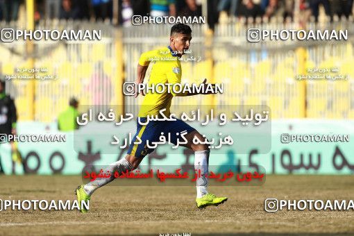 1382712, Ahvaz, , لیگ برتر فوتبال ایران، Persian Gulf Cup، Week 20، Second Leg، Naft M Soleyman 2 v 2 Nassaji Qaemshahr on 2019/03/01 at Behnam Mohammadi Stadium