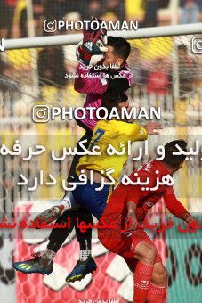 1382647, Ahvaz, , لیگ برتر فوتبال ایران، Persian Gulf Cup، Week 20، Second Leg، Naft M Soleyman 2 v 2 Nassaji Qaemshahr on 2019/03/01 at Behnam Mohammadi Stadium