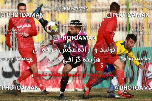 1382760, Ahvaz, , لیگ برتر فوتبال ایران، Persian Gulf Cup، Week 20، Second Leg، Naft M Soleyman 2 v 2 Nassaji Qaemshahr on 2019/03/01 at Behnam Mohammadi Stadium