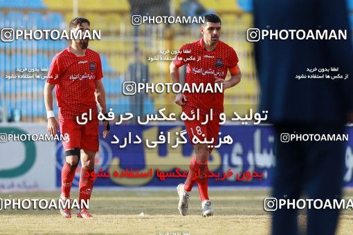 1382618, Ahvaz, , لیگ برتر فوتبال ایران، Persian Gulf Cup، Week 20، Second Leg، Naft M Soleyman 2 v 2 Nassaji Qaemshahr on 2019/03/01 at Behnam Mohammadi Stadium