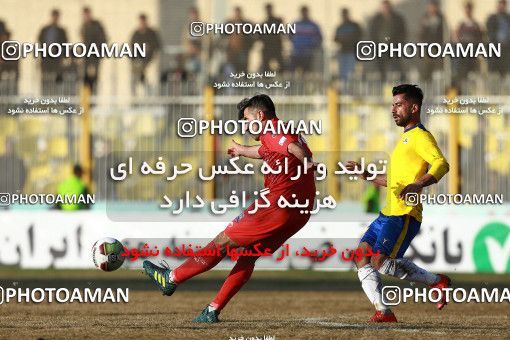 1382664, Ahvaz, , لیگ برتر فوتبال ایران، Persian Gulf Cup، Week 20، Second Leg، Naft M Soleyman 2 v 2 Nassaji Qaemshahr on 2019/03/01 at Behnam Mohammadi Stadium