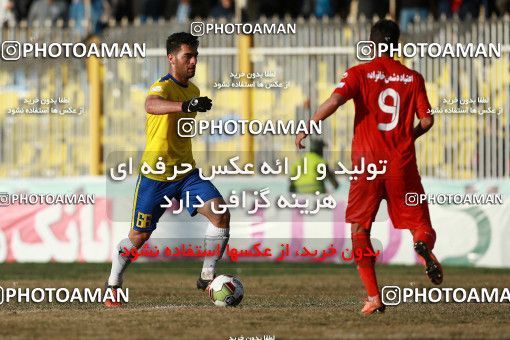 1382661, Ahvaz, , لیگ برتر فوتبال ایران، Persian Gulf Cup، Week 20، Second Leg، Naft M Soleyman 2 v 2 Nassaji Qaemshahr on 2019/03/01 at Behnam Mohammadi Stadium