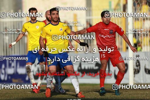 1382673, Ahvaz, , لیگ برتر فوتبال ایران، Persian Gulf Cup، Week 20، Second Leg، Naft M Soleyman 2 v 2 Nassaji Qaemshahr on 2019/03/01 at Behnam Mohammadi Stadium