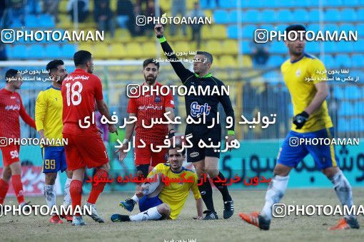 1382700, Ahvaz, , لیگ برتر فوتبال ایران، Persian Gulf Cup، Week 20، Second Leg، Naft M Soleyman 2 v 2 Nassaji Qaemshahr on 2019/03/01 at Behnam Mohammadi Stadium