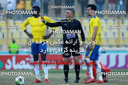 1382759, Ahvaz, , لیگ برتر فوتبال ایران، Persian Gulf Cup، Week 20، Second Leg، Naft M Soleyman 2 v 2 Nassaji Qaemshahr on 2019/03/01 at Behnam Mohammadi Stadium