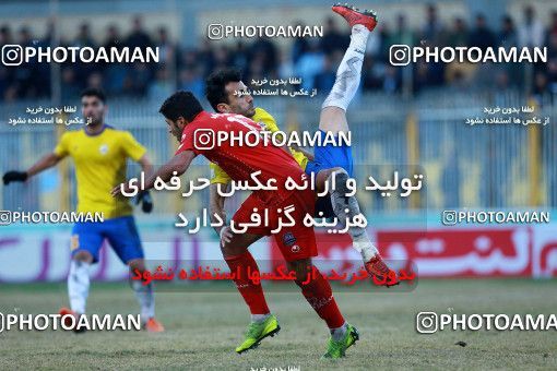 1382559, Ahvaz, , لیگ برتر فوتبال ایران، Persian Gulf Cup، Week 20، Second Leg، Naft M Soleyman 2 v 2 Nassaji Qaemshahr on 2019/03/01 at Behnam Mohammadi Stadium