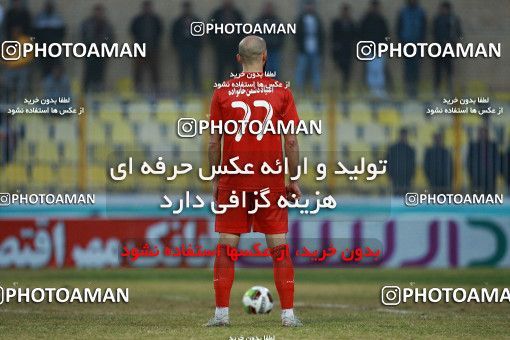 1382733, Ahvaz, , لیگ برتر فوتبال ایران، Persian Gulf Cup، Week 20، Second Leg، Naft M Soleyman 2 v 2 Nassaji Qaemshahr on 2019/03/01 at Behnam Mohammadi Stadium