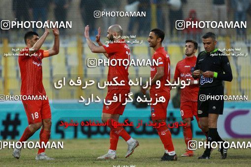 1382577, Ahvaz, , لیگ برتر فوتبال ایران، Persian Gulf Cup، Week 20، Second Leg، Naft M Soleyman 2 v 2 Nassaji Qaemshahr on 2019/03/01 at Behnam Mohammadi Stadium