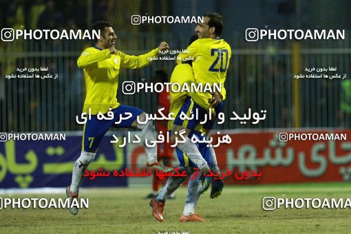 1382687, Ahvaz, , لیگ برتر فوتبال ایران، Persian Gulf Cup، Week 20، Second Leg، Naft M Soleyman 2 v 2 Nassaji Qaemshahr on 2019/03/01 at Behnam Mohammadi Stadium