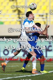 1386345, لیگ برتر فوتبال ایران، Persian Gulf Cup، Week 21، Second Leg، 2019/03/07، Ahvaz، Ahvaz Ghadir Stadium، Esteghlal Khouzestan 0 - ۱ Paykan
