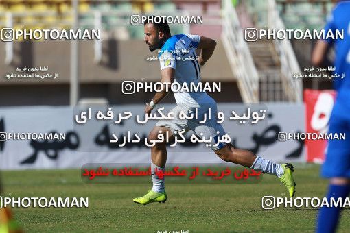 1386378, لیگ برتر فوتبال ایران، Persian Gulf Cup، Week 21، Second Leg، 2019/03/07، Ahvaz، Ahvaz Ghadir Stadium، Esteghlal Khouzestan 0 - ۱ Paykan