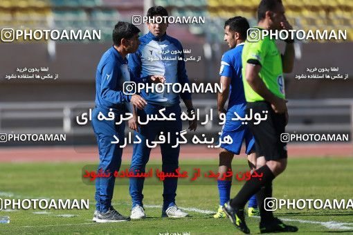 1386397, لیگ برتر فوتبال ایران، Persian Gulf Cup، Week 21، Second Leg، 2019/03/07، Ahvaz، Ahvaz Ghadir Stadium، Esteghlal Khouzestan 0 - ۱ Paykan
