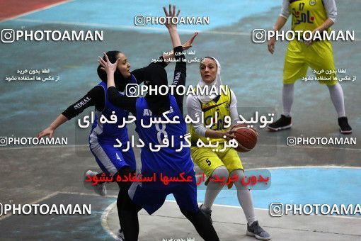 1387963, لیگ برتر بسکتبال زنان ایران، فصل 98-97، فصل 98-97، ، هفته سی و چهارم، ایران، اصفهان، خانه بسکتبال اصفهان،  ۶۳ -  ۴۳