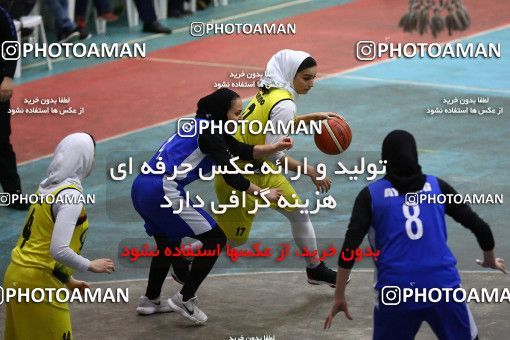 1387956, لیگ برتر بسکتبال زنان ایران، فصل 98-97، فصل 98-97، ، هفته سی و چهارم، ایران، اصفهان، خانه بسکتبال اصفهان،  ۶۳ -  ۴۳
