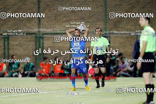 1388942, Isfahan,Fooladshahr, , لیگ برتر فوتبال ایران، Persian Gulf Cup، Week 2، First Leg، Zob Ahan Esfahan 2 v 2 Esteghlal on 2018/08/02 at Foolad Shahr Stadium