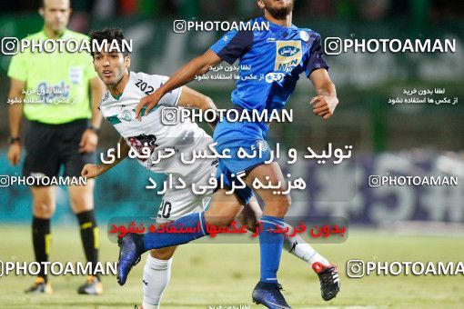 1389106, Isfahan,Fooladshahr, , لیگ برتر فوتبال ایران، Persian Gulf Cup، Week 2، First Leg، Zob Ahan Esfahan 2 v 2 Esteghlal on 2018/08/02 at Foolad Shahr Stadium