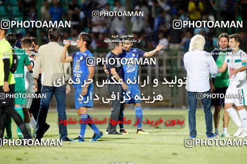 1389183, Isfahan,Fooladshahr, , لیگ برتر فوتبال ایران، Persian Gulf Cup، Week 2، First Leg، Zob Ahan Esfahan 2 v 2 Esteghlal on 2018/08/02 at Foolad Shahr Stadium