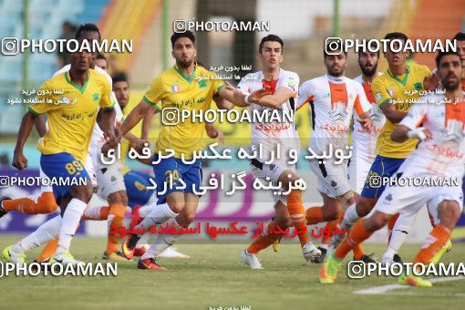 1390281, Abadan, , لیگ برتر فوتبال ایران، Persian Gulf Cup، Week 15، First Leg، Sanat Naft Abadan 2 v 1 Saipa on 2018/12/14 at Takhti Stadium Abadan