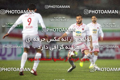 1392262, Qaem Shahr, , لیگ برتر فوتبال ایران، Persian Gulf Cup، Week 21، Second Leg، Nassaji Qaemshahr 1 v 1 Persepolis on 2019/03/08 at Vatani Football Stadium