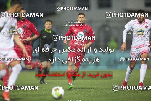 1392429, Qaem Shahr, , لیگ برتر فوتبال ایران، Persian Gulf Cup، Week 21، Second Leg، Nassaji Qaemshahr 1 v 1 Persepolis on 2019/03/08 at Vatani Football Stadium
