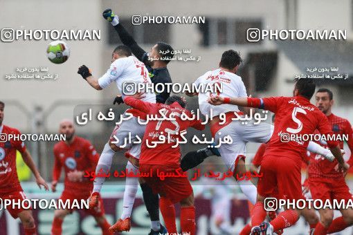 1392421, Qaem Shahr, , لیگ برتر فوتبال ایران، Persian Gulf Cup، Week 21، Second Leg، Nassaji Qaemshahr 1 v 1 Persepolis on 2019/03/08 at Vatani Football Stadium