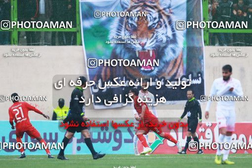 1392247, Qaem Shahr, , لیگ برتر فوتبال ایران، Persian Gulf Cup، Week 21، Second Leg، Nassaji Qaemshahr 1 v 1 Persepolis on 2019/03/08 at Vatani Football Stadium