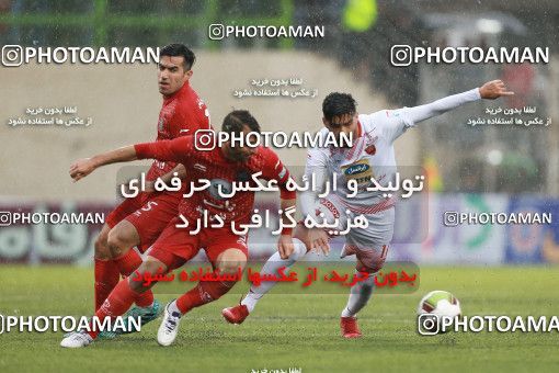 1392420, Qaem Shahr, , لیگ برتر فوتبال ایران، Persian Gulf Cup، Week 21، Second Leg، Nassaji Qaemshahr 1 v 1 Persepolis on 2019/03/08 at Vatani Football Stadium