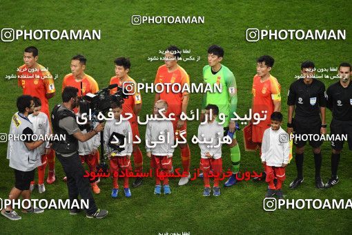 1443157, Abu Dhabi, , مسابقات فوتبال جام ملت های آسیا 2019 امارات, Quarter-final, Iran 3 v 0 China on 2019/01/24 at Mohammed bin Zayed Stadium