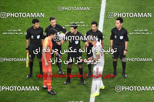 1443168, Abu Dhabi, , مسابقات فوتبال جام ملت های آسیا 2019 امارات, Quarter-final, Iran 3 v 0 China on 2019/01/24 at Mohammed bin Zayed Stadium