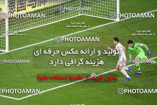 1443216, Abu Dhabi, , مسابقات فوتبال جام ملت های آسیا 2019 امارات, Quarter-final, Iran 3 v 0 China on 2019/01/24 at Mohammed bin Zayed Stadium