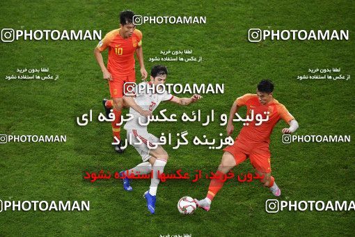 1443287, Abu Dhabi, , مسابقات فوتبال جام ملت های آسیا 2019 امارات, Quarter-final, Iran 3 v 0 China on 2019/01/24 at Mohammed bin Zayed Stadium