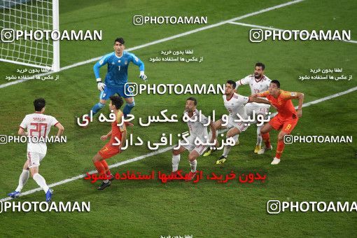 1443271, Abu Dhabi, , مسابقات فوتبال جام ملت های آسیا 2019 امارات, Quarter-final, Iran 3 v 0 China on 2019/01/24 at Mohammed bin Zayed Stadium