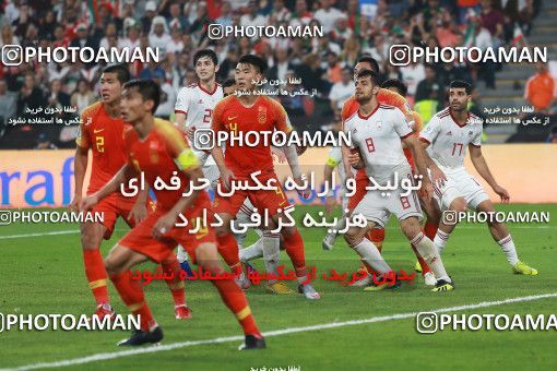 1391774, Abu Dhabi, , مسابقات فوتبال جام ملت های آسیا 2019 امارات, Quarter-final, Iran 3 v 0 China on 2019/01/24 at Mohammed bin Zayed Stadium