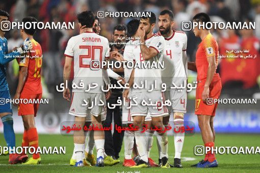 1391799, Abu Dhabi, , مسابقات فوتبال جام ملت های آسیا 2019 امارات, Quarter-final, Iran 3 v 0 China on 2019/01/24 at Mohammed bin Zayed Stadium