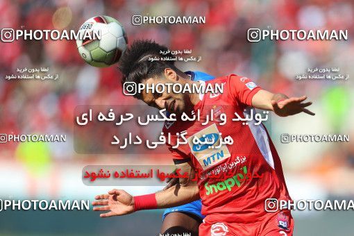 1395330, Tehran, , لیگ برتر فوتبال ایران، Persian Gulf Cup، Week 23، Second Leg، Persepolis 1 v 0 Esteghlal on 2019/03/30 at Azadi Stadium
