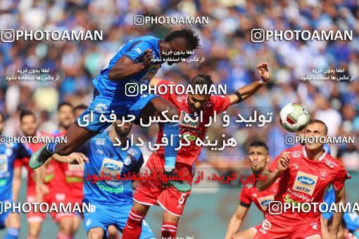 1395302, Tehran, , لیگ برتر فوتبال ایران، Persian Gulf Cup، Week 23، Second Leg، Persepolis 1 v 0 Esteghlal on 2019/03/30 at Azadi Stadium