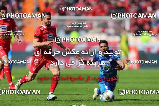 1395355, Tehran, , لیگ برتر فوتبال ایران، Persian Gulf Cup، Week 23، Second Leg، Persepolis 1 v 0 Esteghlal on 2019/03/30 at Azadi Stadium