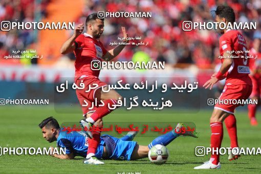 1395363, Tehran, , لیگ برتر فوتبال ایران، Persian Gulf Cup، Week 23، Second Leg، Persepolis 1 v 0 Esteghlal on 2019/03/30 at Azadi Stadium