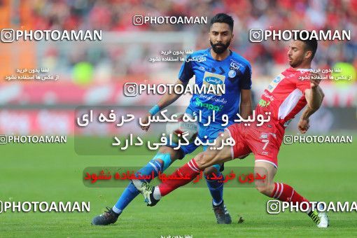 1395371, Tehran, , لیگ برتر فوتبال ایران، Persian Gulf Cup، Week 23، Second Leg، Persepolis 1 v 0 Esteghlal on 2019/03/30 at Azadi Stadium