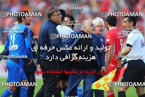 1395319, Tehran, , لیگ برتر فوتبال ایران، Persian Gulf Cup، Week 23، Second Leg، Persepolis 1 v 0 Esteghlal on 2019/03/30 at Azadi Stadium