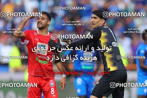 1395340, Tehran, , لیگ برتر فوتبال ایران، Persian Gulf Cup، Week 23، Second Leg، Persepolis 1 v 0 Esteghlal on 2019/03/30 at Azadi Stadium