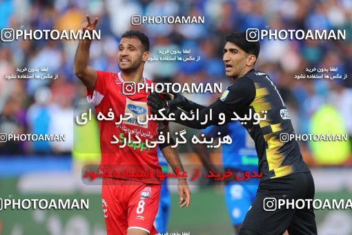 1395382, Tehran, , لیگ برتر فوتبال ایران، Persian Gulf Cup، Week 23، Second Leg، Persepolis 1 v 0 Esteghlal on 2019/03/30 at Azadi Stadium