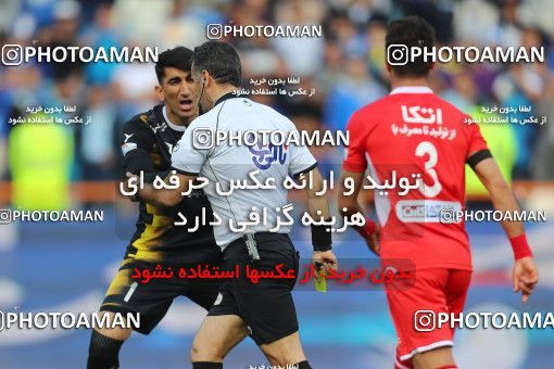 1395353, Tehran, , لیگ برتر فوتبال ایران، Persian Gulf Cup، Week 23، Second Leg، Persepolis 1 v 0 Esteghlal on 2019/03/30 at Azadi Stadium