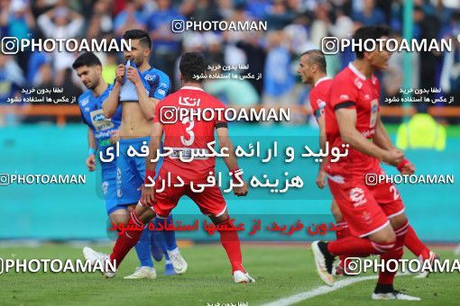 1395347, Tehran, , لیگ برتر فوتبال ایران، Persian Gulf Cup، Week 23، Second Leg، Persepolis 1 v 0 Esteghlal on 2019/03/30 at Azadi Stadium