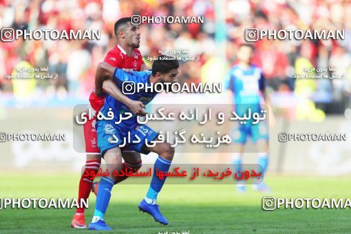 1395304, Tehran, , لیگ برتر فوتبال ایران، Persian Gulf Cup، Week 23، Second Leg، Persepolis 1 v 0 Esteghlal on 2019/03/30 at Azadi Stadium