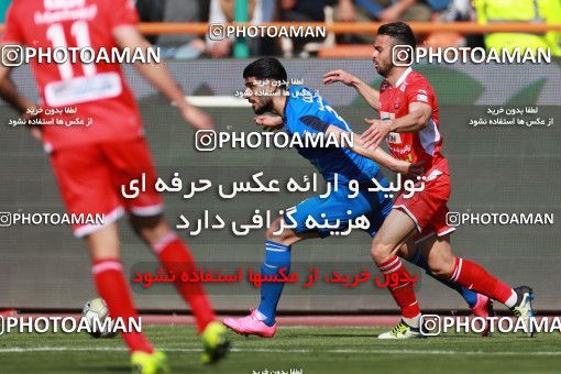 1394628, Tehran, , لیگ برتر فوتبال ایران، Persian Gulf Cup، Week 23، Second Leg، Persepolis 1 v 0 Esteghlal on 2019/03/30 at Azadi Stadium