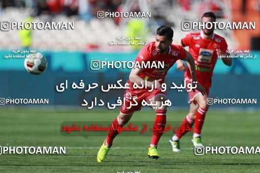 1394615, Tehran, , لیگ برتر فوتبال ایران، Persian Gulf Cup، Week 23، Second Leg، Persepolis 1 v 0 Esteghlal on 2019/03/30 at Azadi Stadium