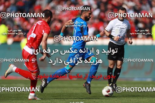 1394576, Tehran, , لیگ برتر فوتبال ایران، Persian Gulf Cup، Week 23، Second Leg، Persepolis 1 v 0 Esteghlal on 2019/03/30 at Azadi Stadium